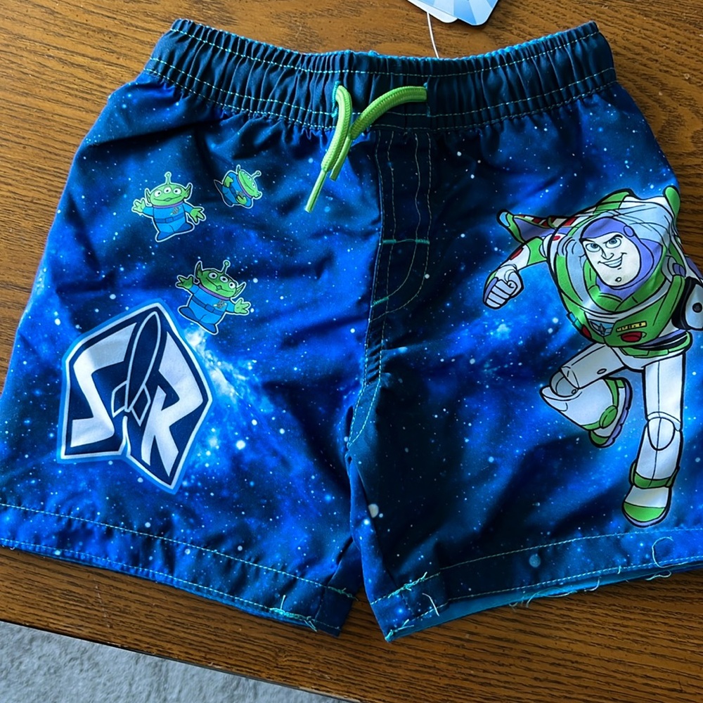 Brand New- Toddler Boys Toy Story Swims shorts.